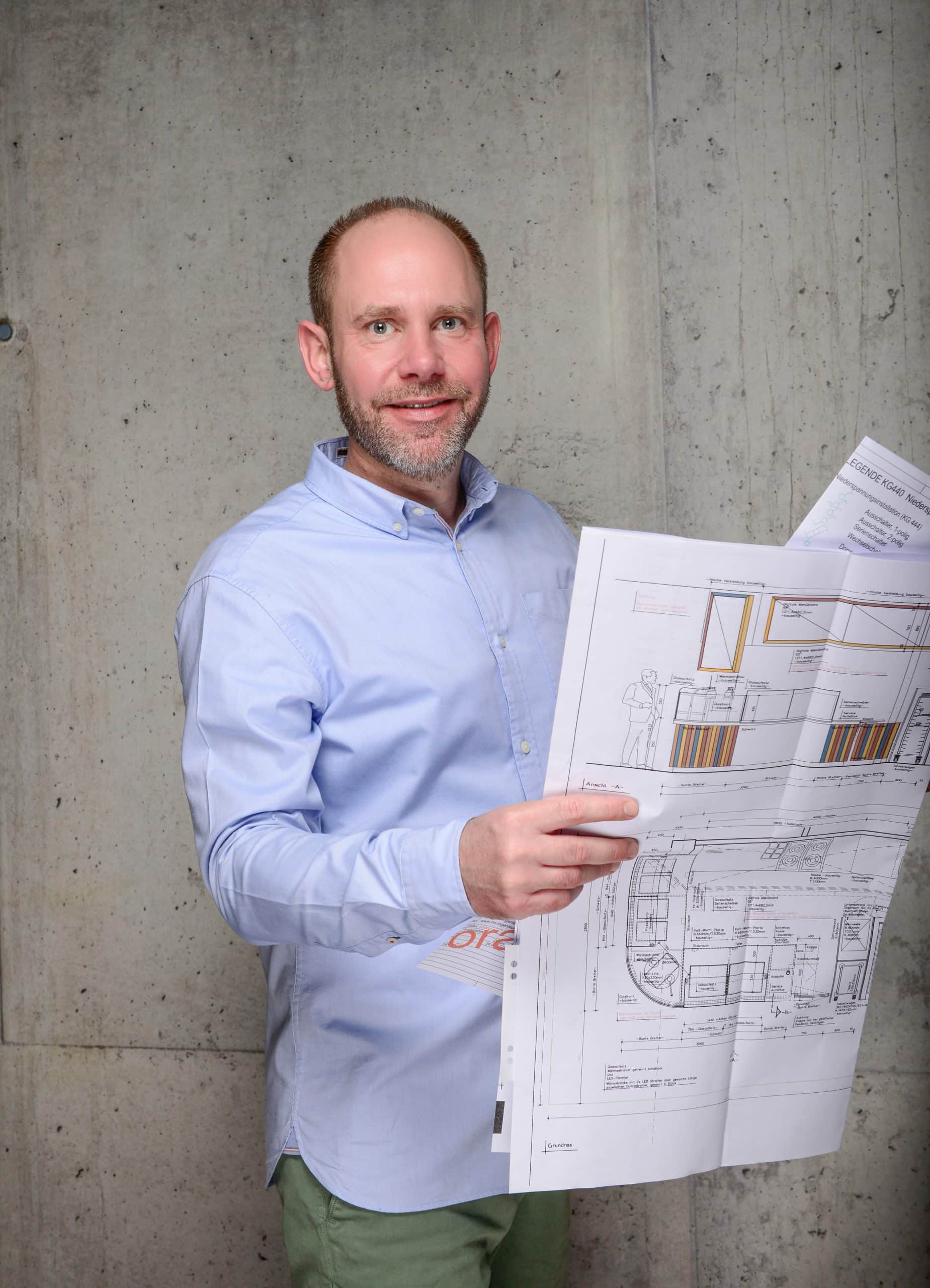 Sebastian Jabs vom Plotservice in Bremen